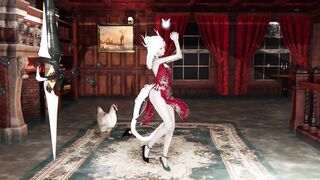 dragon girl galaxias MMD