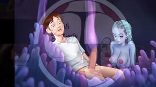 What do moms do in the shower in the morning?