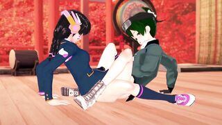 Overwatch Kiriko X DVA