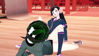 Overwatch Kiriko X DVA