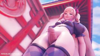 Overwatch 2 Dva x Mercy Yeero Fan Comp 4K Ai Upscaled