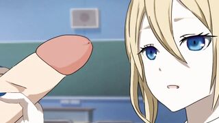 Kaguya sama love is war~ Miko Iino and ai Hayasaka fucked at school