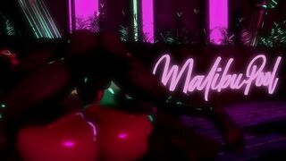 SECOND LIFE - Malibu Pool STARRING iNatasha2000