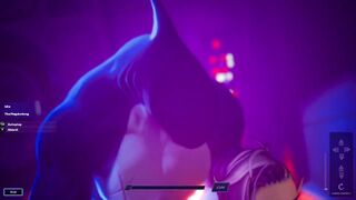 Subverse - elf and furry monster shark