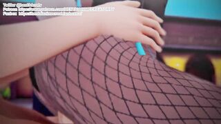 Kakudate Karin Blue Archive 3D HENTAI Animation Shortver