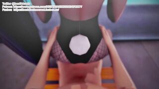 Kakudate Karin Blue Archive 3D HENTAI Animation Shortver
