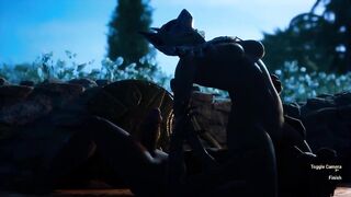 Licking Pussy Hard For My Furry Girlfriend | Carnal Instinct | 3D