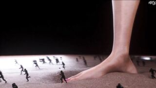 Crowd for the Devil [Giantess Animation]