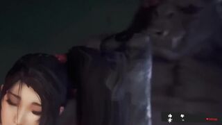 Zombie Monster Fucks Japanese Woman