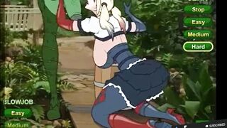 Harley Quinn sex with futanari big penis