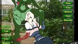 Harley Quinn sex with futanari big penis