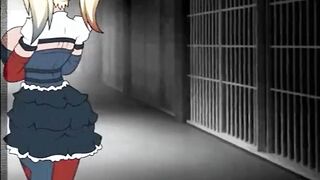 Harley Quinn sex with futanari big penis