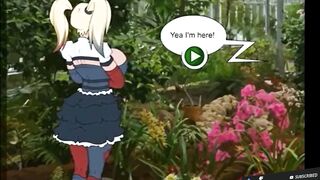 Harley Quinn sex with futanari big penis