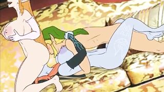 Legend of zelda lesbian with princesses and warriors