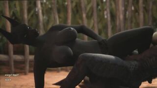 Two Girlfriends Have Hard Lesbian Sex