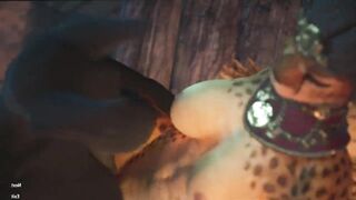 Horse Cock Futanari Fucks His Girlfriend
