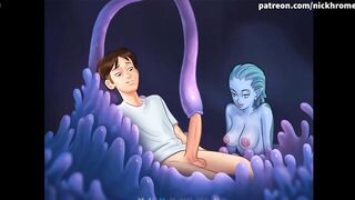 Summertime Saga All Sex Scenes Aqua Part 2 (Chinese sub)
