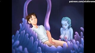Summertime Saga All Sex Scenes Aqua Part 2 (Chinese sub)