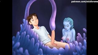Summertime Saga All Sex Scenes Aqua Part 2 (Chinese sub)