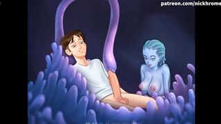 Summertime Saga All Sex Scenes Aqua Part 2 (Chinese sub)