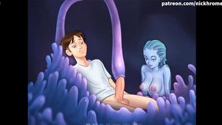 Summertime Saga All Sex Scenes Aqua Part 2 (Chinese sub)