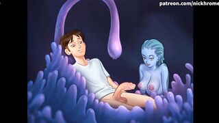 Summertime Saga All Sex Scenes Aqua Part 2 (Chinese sub)