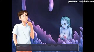 Summertime Saga All Sex Scenes Aqua Part 2 (Chinese sub)