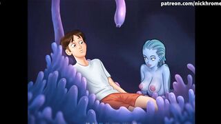 Summertime Saga All Sex Scenes Aqua Part 2 (Chinese sub)