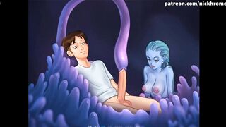Summertime Saga All Sex Scenes Aqua Part 2 (Chinese sub)