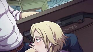 Witch Hunter - Part 7 Sex Scenes - Slutty Librarian Blowjob Under The Desk By LoveSkySanHentai