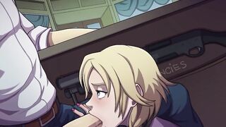 Witch Hunter - Part 7 Sex Scenes - Slutty Librarian Blowjob Under The Desk By LoveSkySanHentai