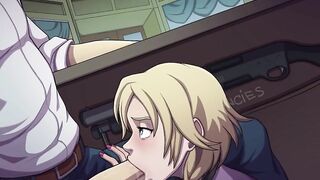 Witch Hunter - Part 7 Sex Scenes - Slutty Librarian Blowjob Under The Desk By LoveSkySanHentai