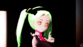 MMD Cyberpunk Rebecca