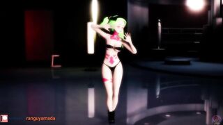 MMD Cyberpunk Rebecca