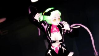 MMD Cyberpunk Rebecca