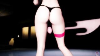 MMD Cyberpunk Rebecca