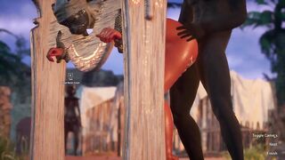 Furry BDSM Hard Fuck Futa Big Dick Creampie | Carnal Instinct | 3D