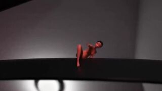 Sexy giant woman gets magical