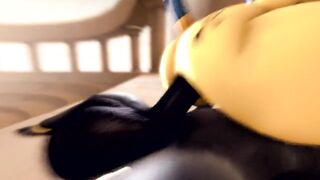 Ankha Rides Huge Cock Until her Ass is Filled with Cum