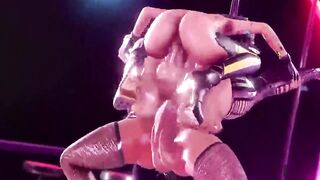 FUTANARI ORGY sex with NALGONA sexy mega giant ass