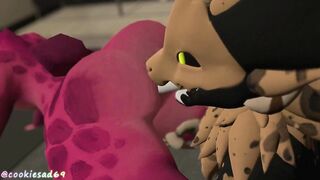 cookie dragon eating fat ass yeen
