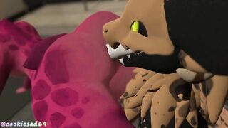 cookie dragon eating fat ass yeen