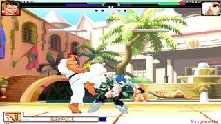 Angel vs Sean mugen gameplay part 1
