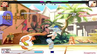 Angel vs Sean mugen gameplay part 1