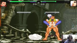Angel vs Sean mugen gameplay part 1