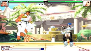Angel vs Sean mugen gameplay part 1