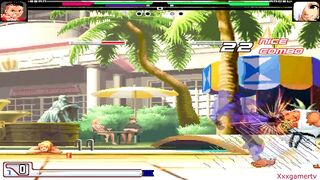 Angel vs Sean mugen gameplay part 1