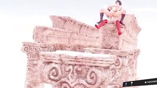 futanari PUSSY by Superman and Wonder Woman