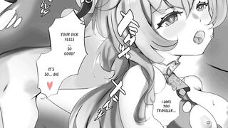 [Voiced Doujin] Ganyu's Sweet Dream [Animated Doujin] [Genshin Impact] [378356]