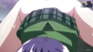 My beloved student started squirting on the bus